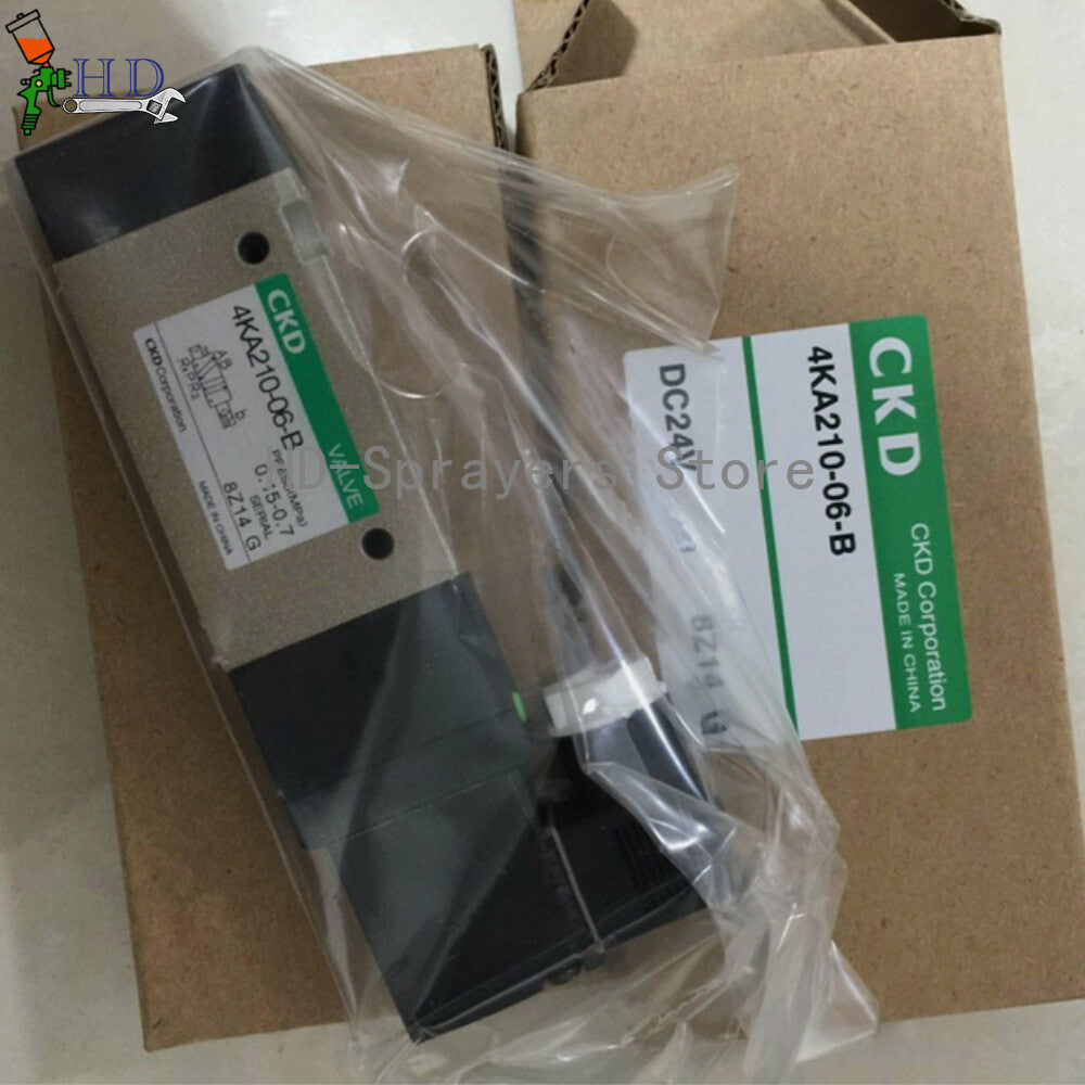1PCS   For CKD 4KA210-06-B DC24V solenoid valve In Box freight free