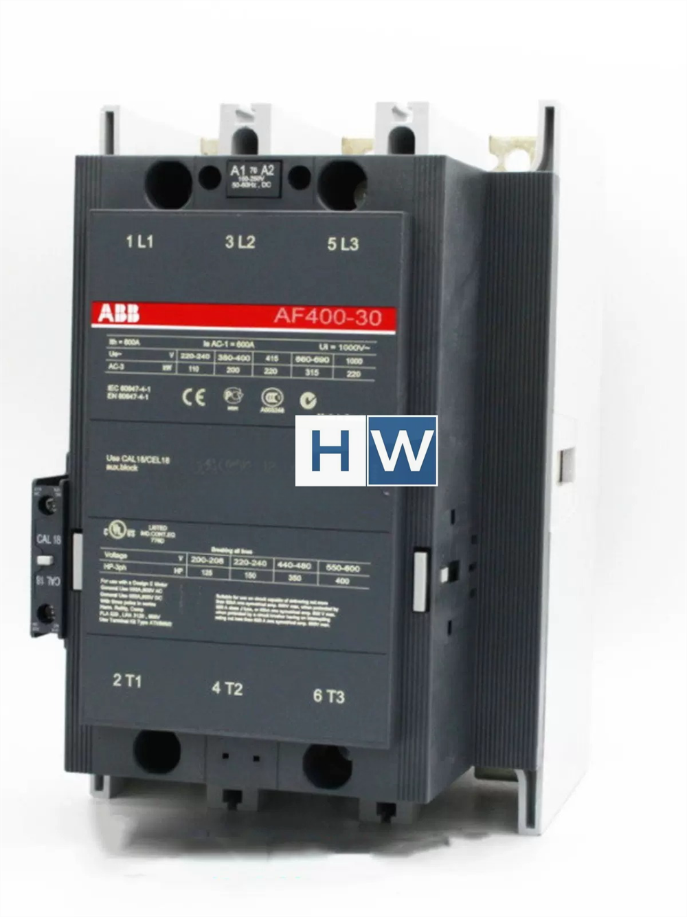 1/piece  ABB AC/DC Contactor AF400-30-11 Coil Voltage 100-250v