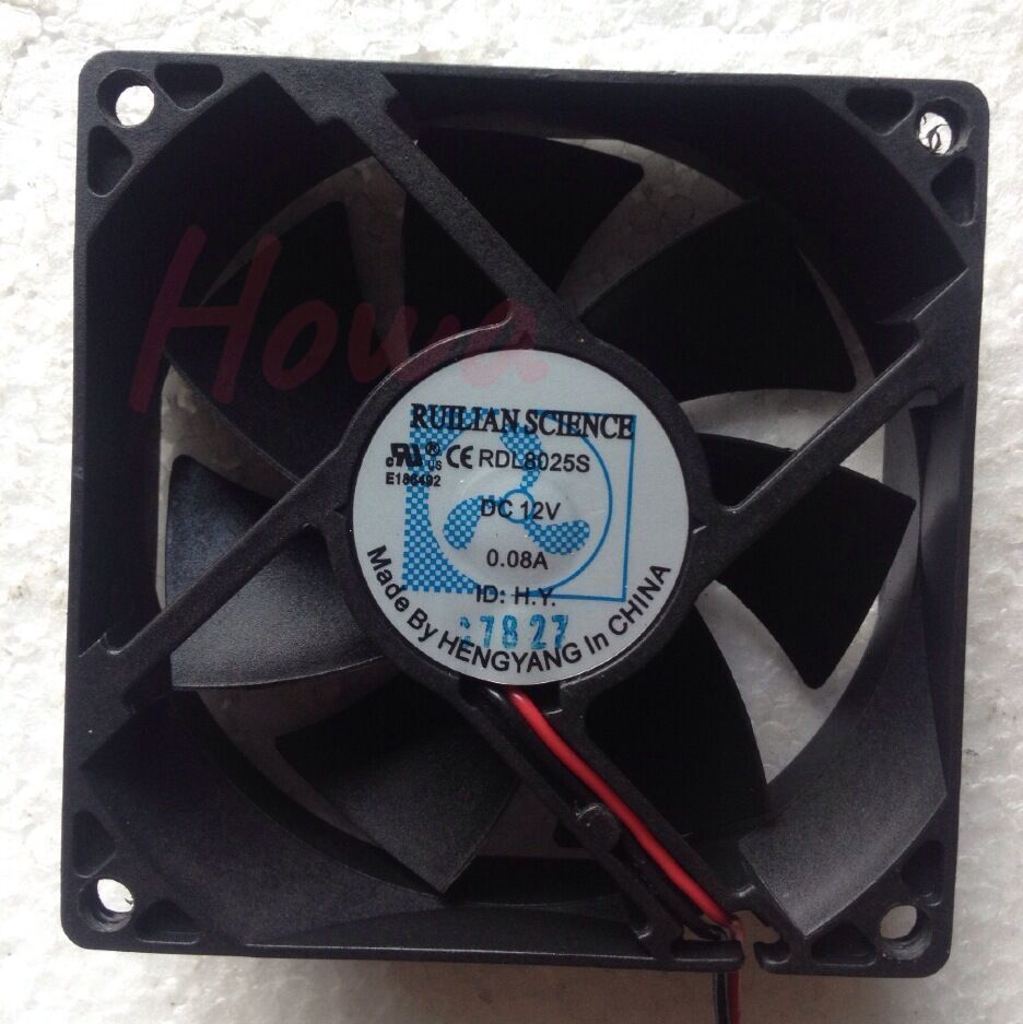 RUILIAN RDL8025S 8025 12V 0.08A 8CM Power Supply Cooling Fan