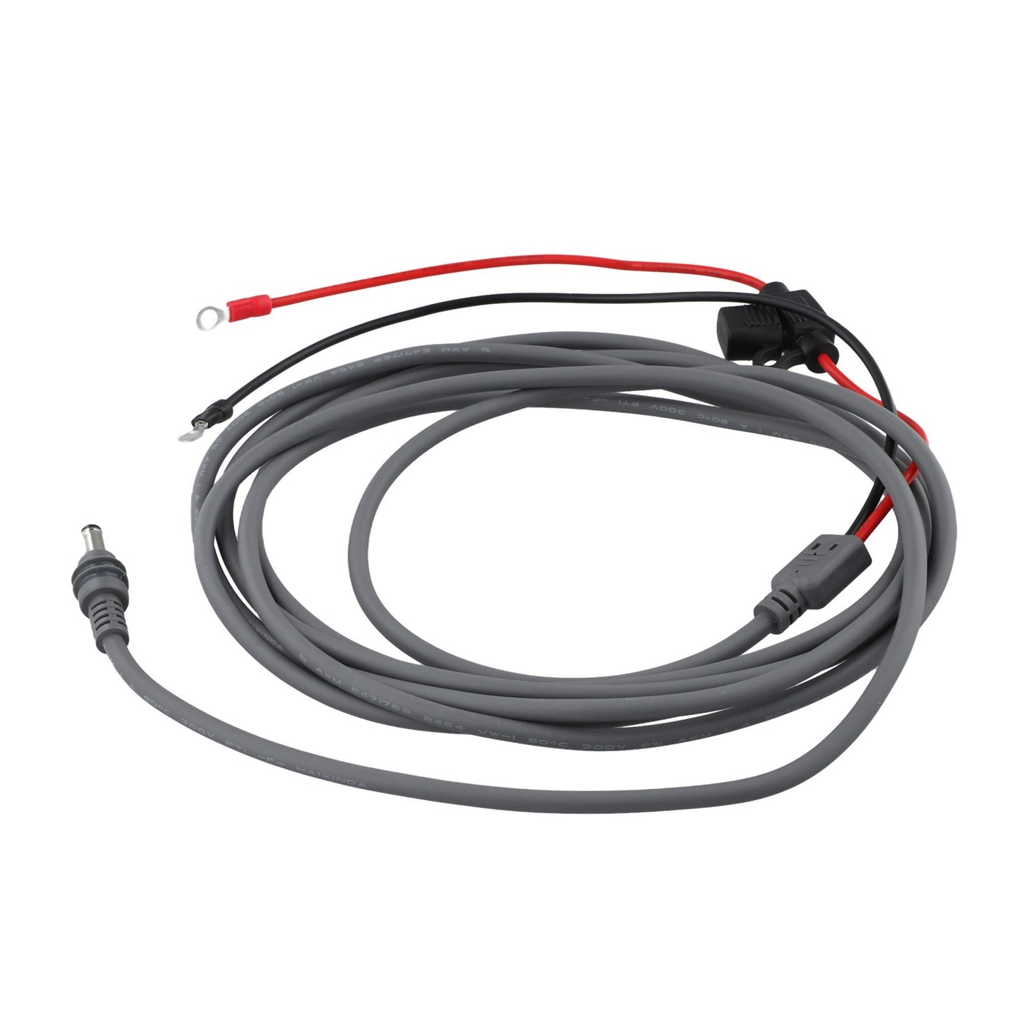 Waterproof 18AWG Extension Cord for Starlink Mini with Secure Fuse Holder