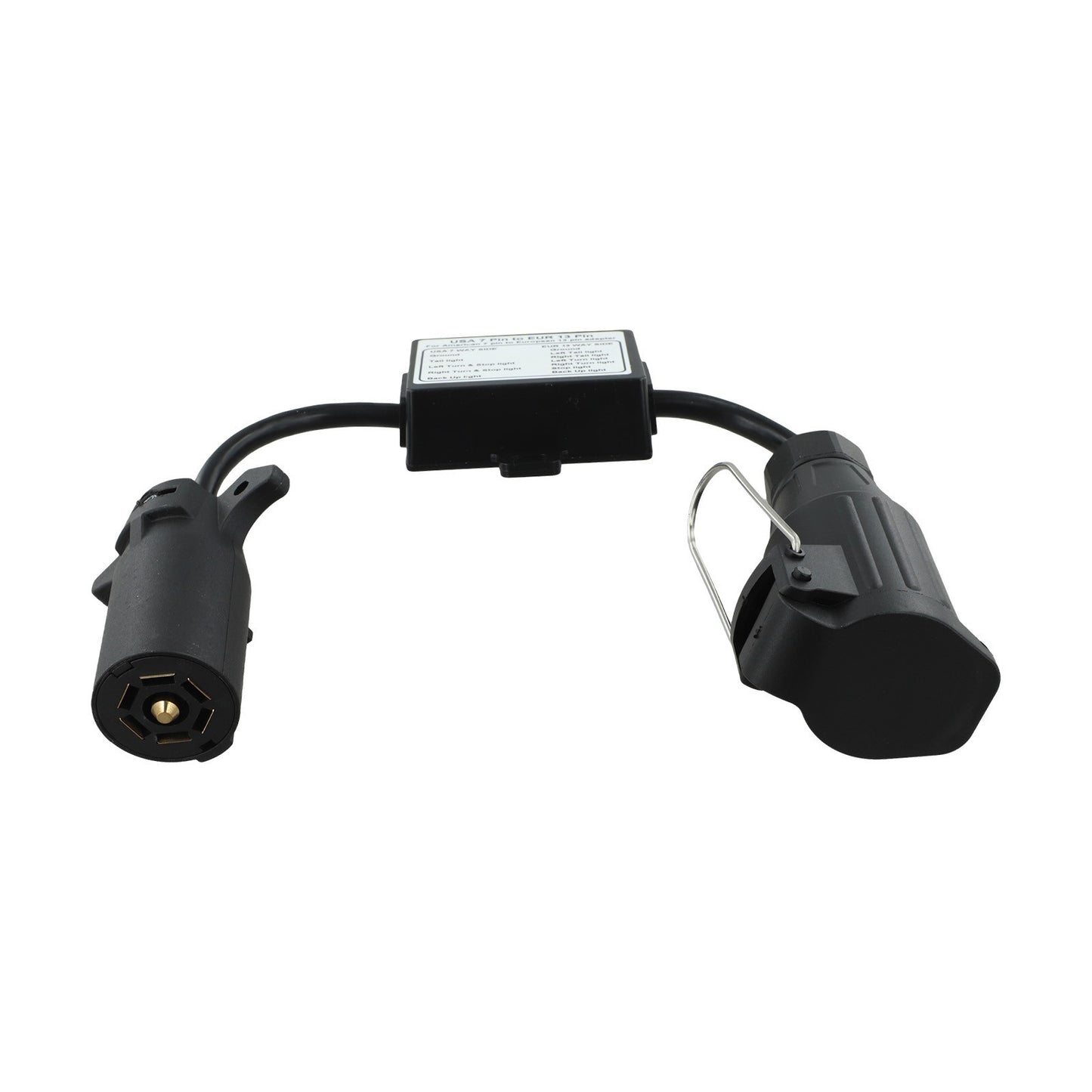 13-Pin Trailer Light Converter 7-Way Accessory Connector Electrical Parts