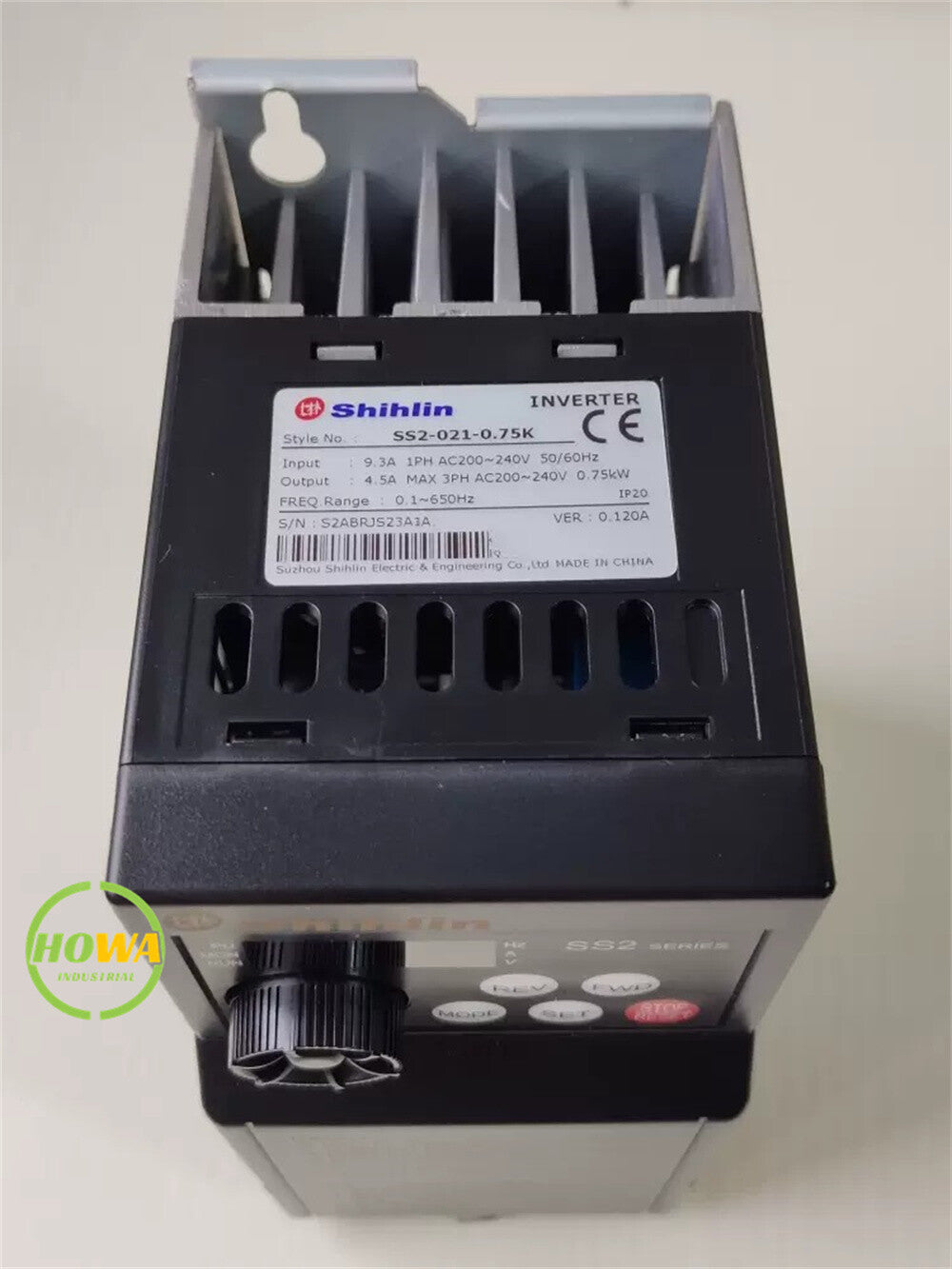 1/piece  Shihlin Frequency Converter SS2-021-0.75K 220V 0.75KW Inverter