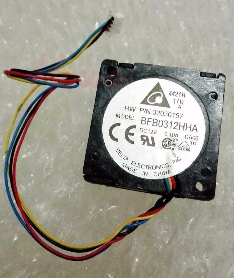 Delta BFB0312HHA-CA06 3012 30x30x12mm DC 12V 0.10A Mini Blower Turbo Cooling Fan