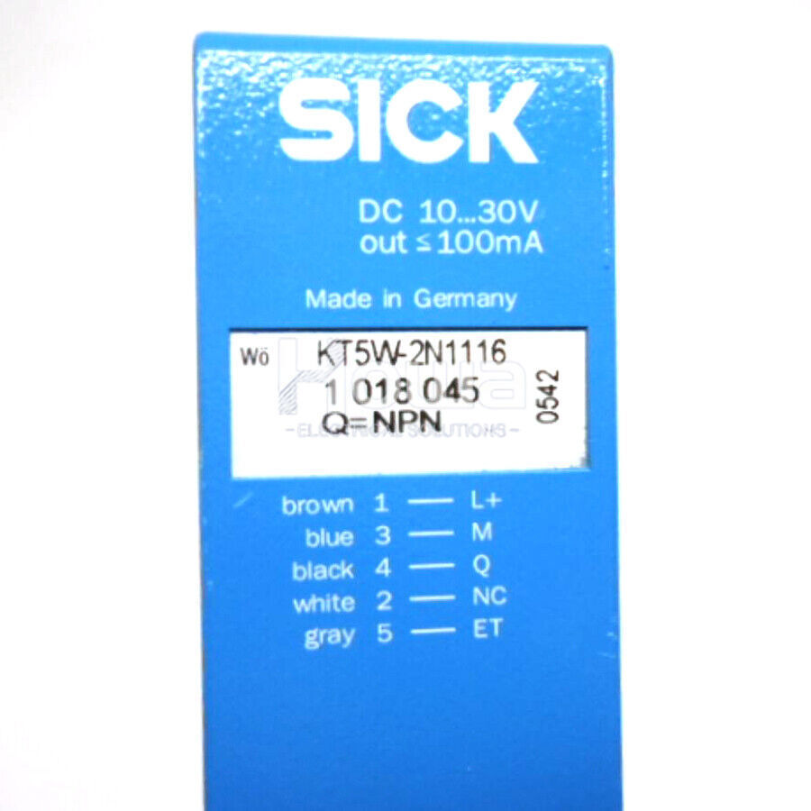 SICK KT5W-2N1116 Contrast Sensors ,NPN