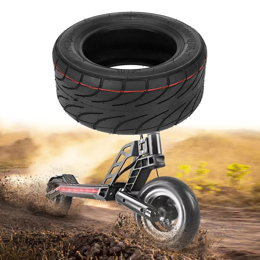 Tyre Tubeless Tire Black For Electric Scooter For Mercane MX60 Go Karts