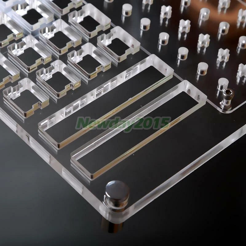 Acrylic Position Plate For Mechanical Keyboard Switch DIY lubricating Oil Grease