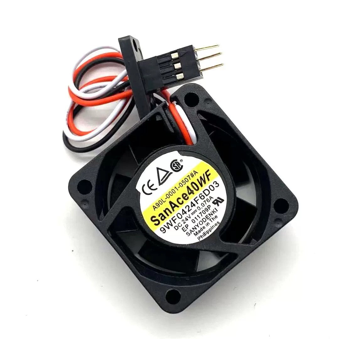 Sanyo A90L-0001-0507#A 9WF0424F6F03 for Fanuc System Fan 24V 0.076A