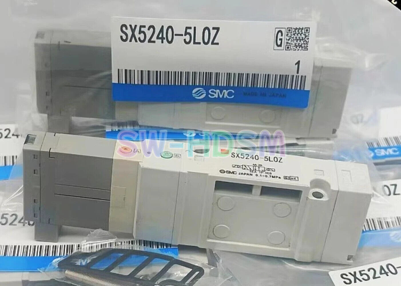 1PCS  For SMC SX5240-5LOZ solenoid valve freight free