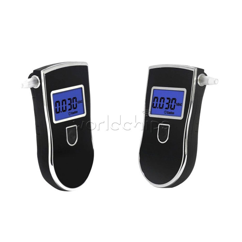 Portable Digital LCD Breath Alcohol Tester Breathalyzer AT-818 Alcohol Detector