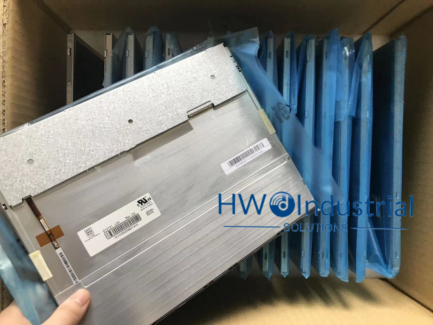1PC  12.1-inch G121X1-L01 12.1" 1024x768 CHIMEI Industrial LCD Display Screen