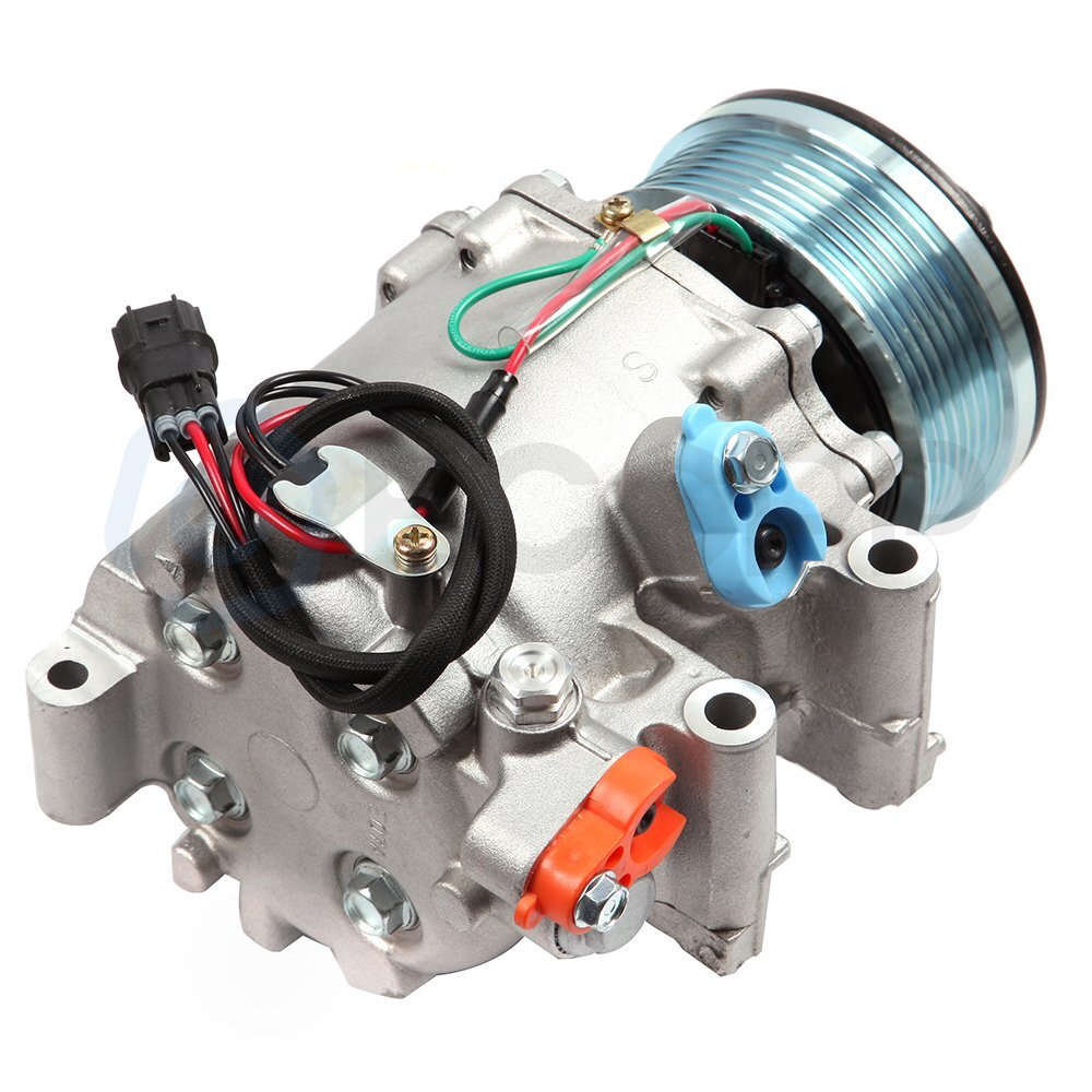AC Condenser & AC Compressor Cooling Kit For 06-2011 Honda Civic