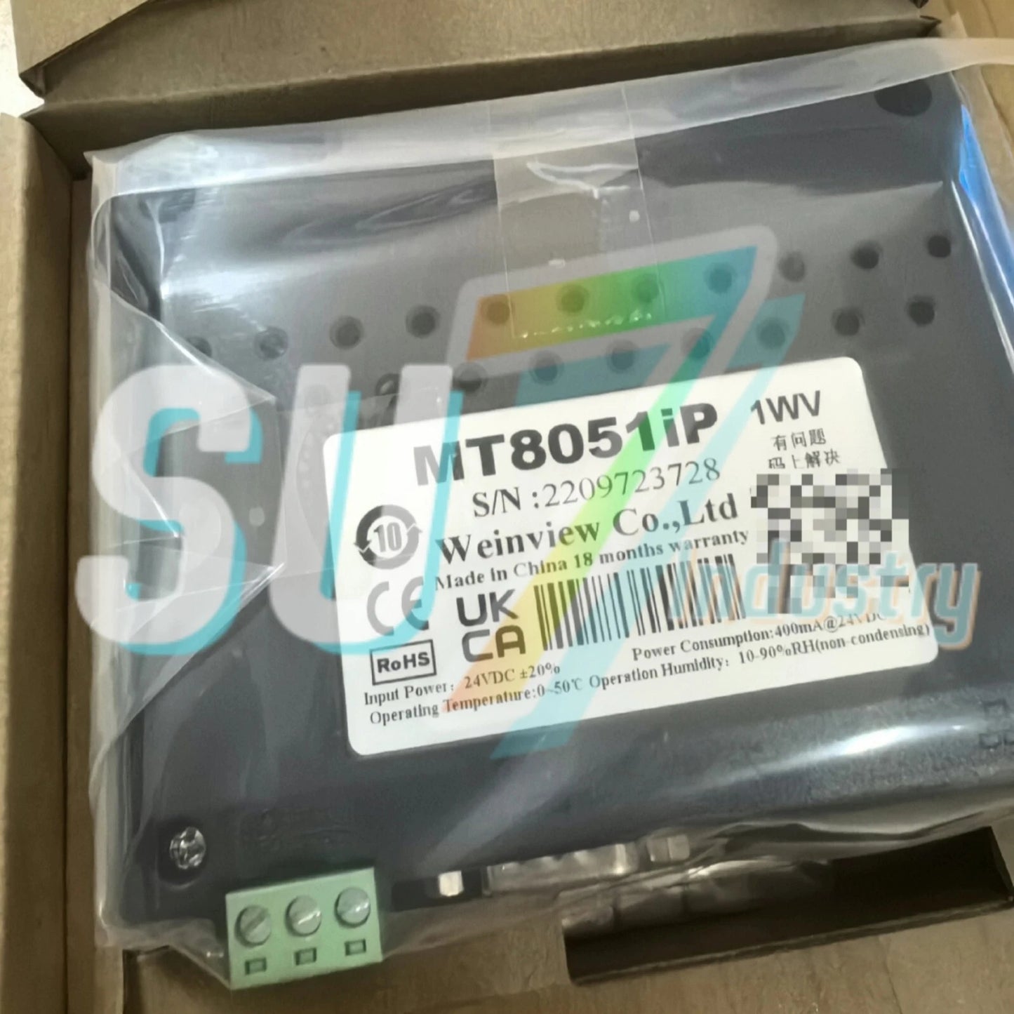 Weinview MT8051iP HMI Touch Screen# 1pcs    In Box