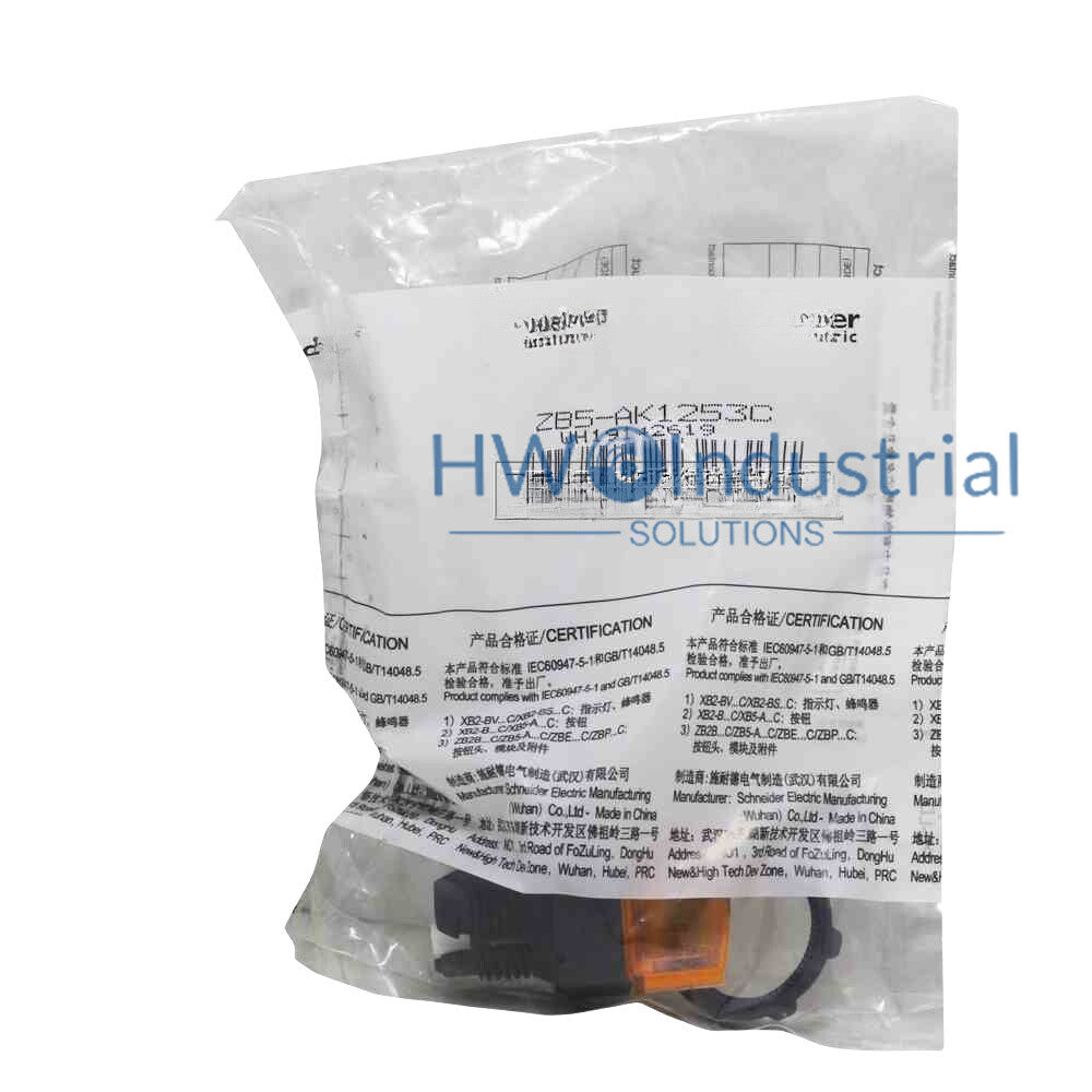 1PC Yellow Light Selection Switch Button head ZB5AK1253C ZB5-AK1253C