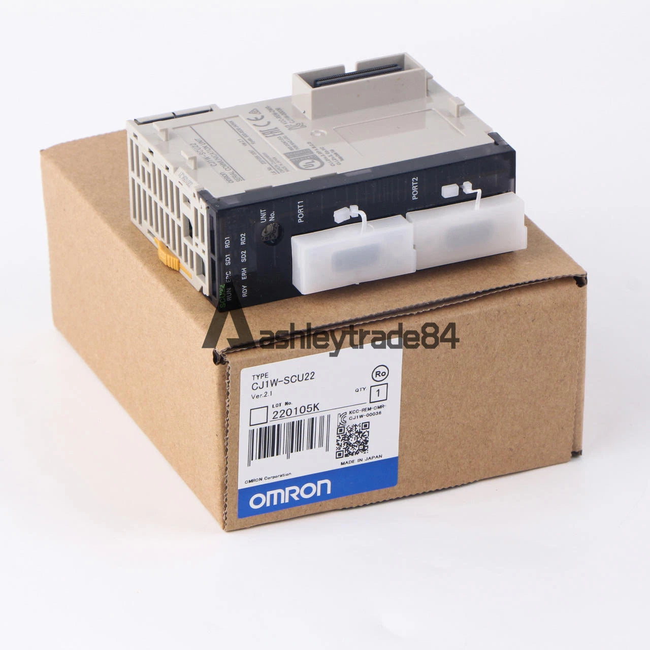 1PCS  Omron CJ1W-SCU22 Communication Unit #P