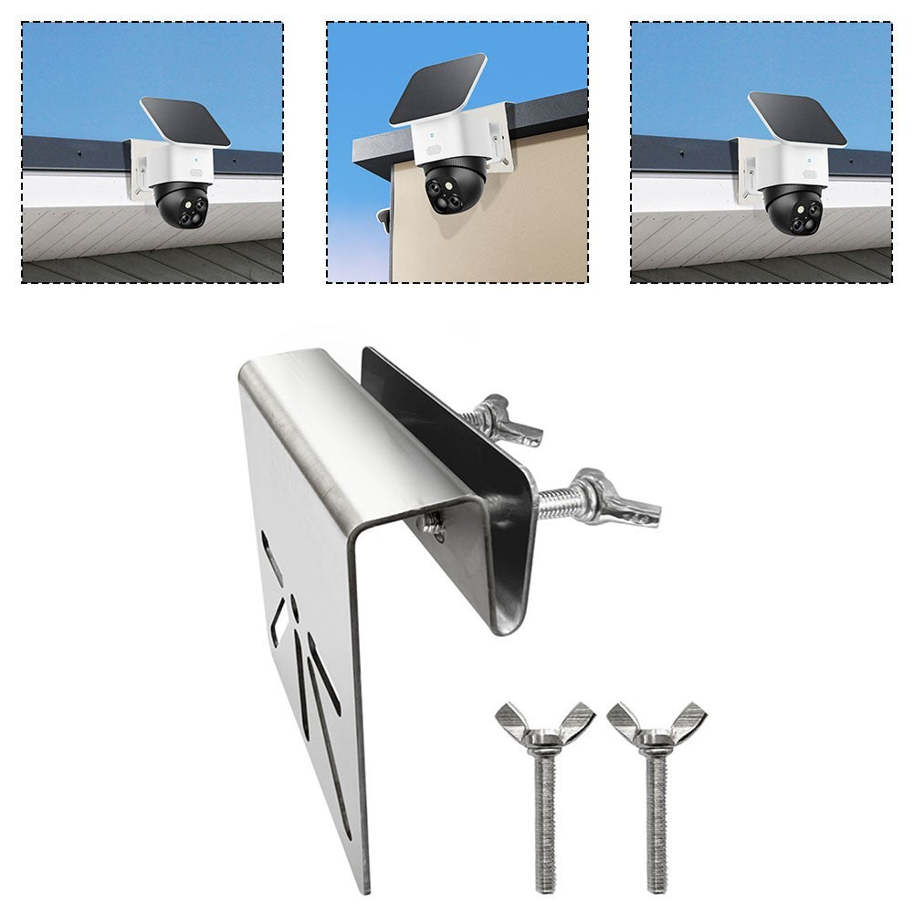 Efficient Installation of Solar Cameras with Gutter Mount for Eufy Models