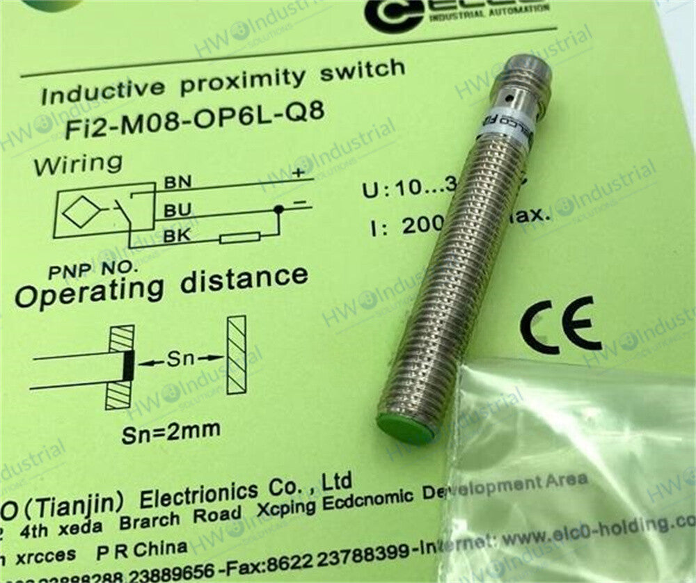 1/Piece Fi2-M08-OP6L-Q8 ELCO Proximity Switch Sensor
