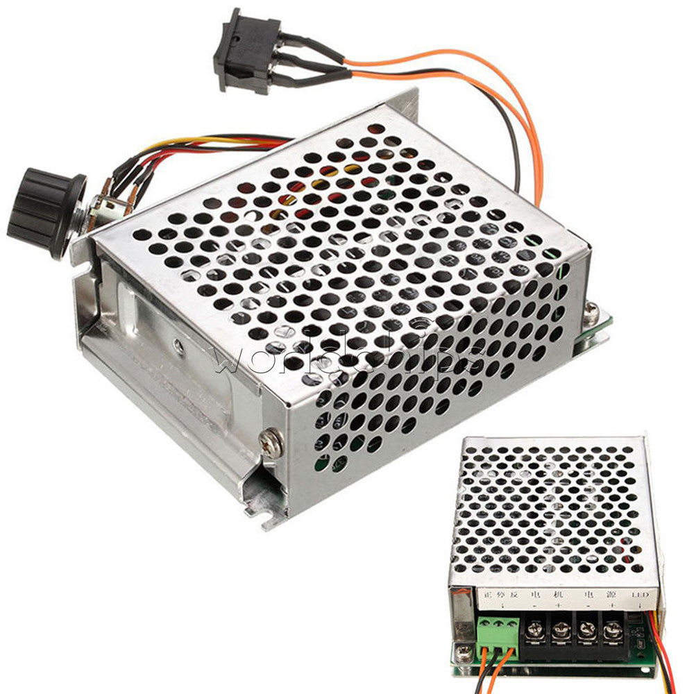 40A 10-50V PWM DC Motor Speed Control Controller CW CCW Reversible Pulse Driver