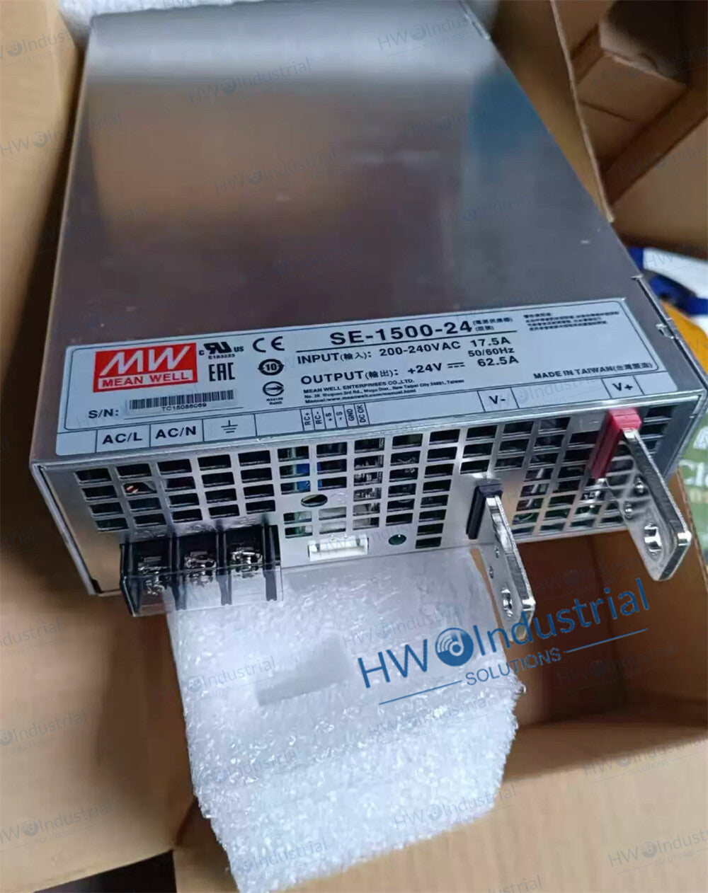 1/piece SE-1500-24 24V 62.5A MEAN WELL Industrial Switching Power Supply