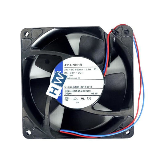1/piece 4114NHHR 24V 520mA 12.5W 12CM 120*120*38MM equipment aluminum frame fan