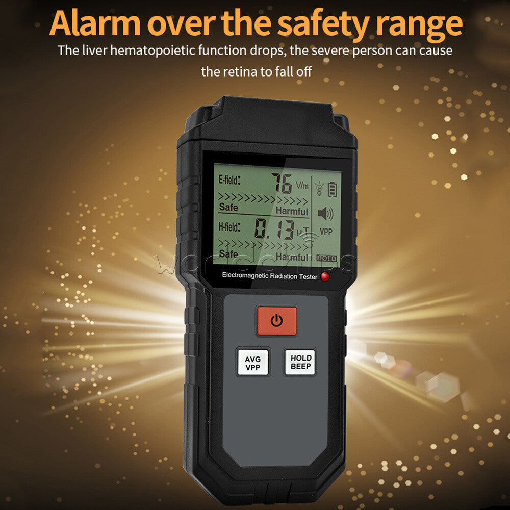 ET825 Electromagnetic Field Radiation Detector Tester Emf Meter Dosimeter