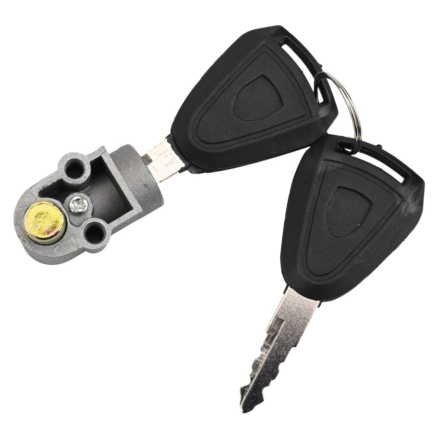 Throttle Handle for Electric Bikes with Key Locks and LCD Functionality