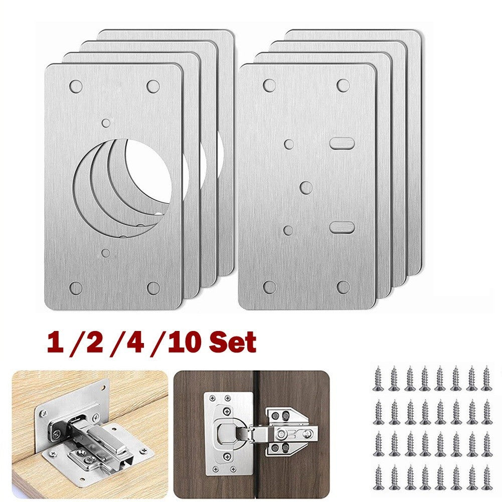 Cabinet Hinge Repair Tool Plate Close Hinges /Kitchen Cupboard Door Fixing