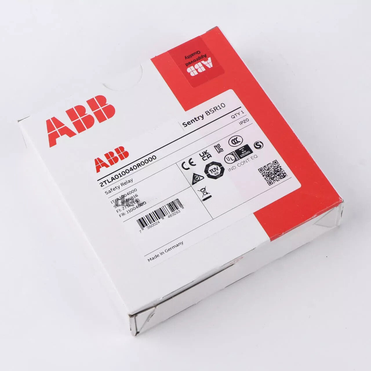 1Pcs  ABB BSR10 2TLA010040R0000 Safety Relay 24V