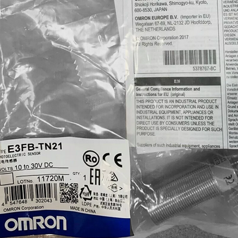 1PCS  Omron E3FB-TN11 E3FB-TN21 E3FB-TP11 E3FB-TP21 E3FB-RN11 E3FB-RN21 Unit
