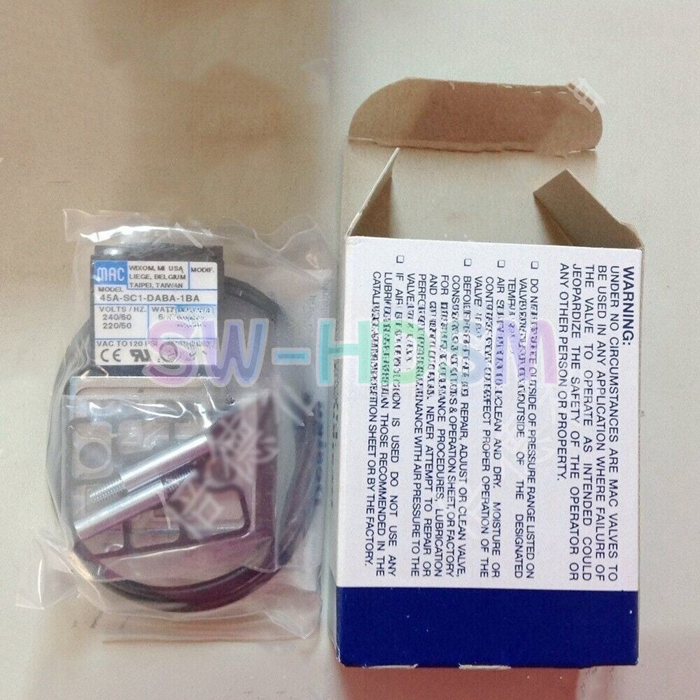 1PCS   MAC Solenoid Valve 45A-SC1-DABA-1BA Freight Free