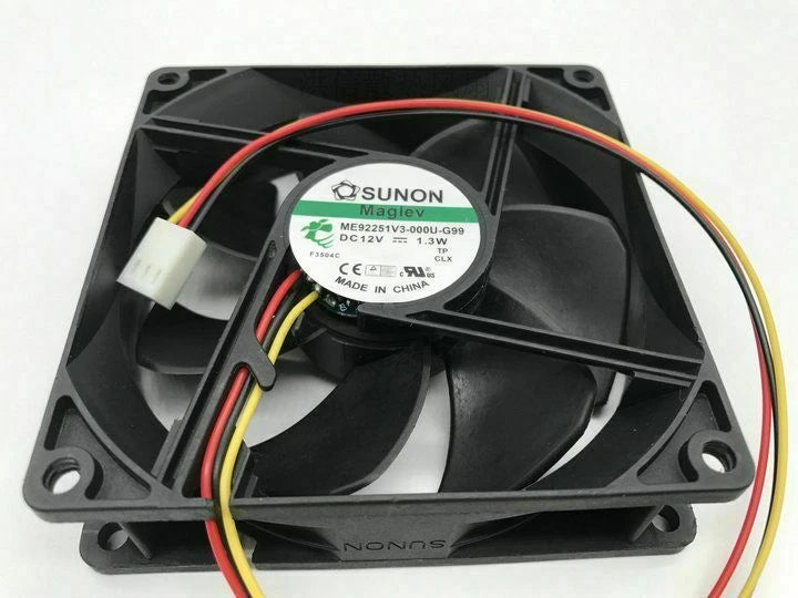 1pcs Equipment fan for   ME92251V3-000U-G99 DC12V 1.3W 3-pin