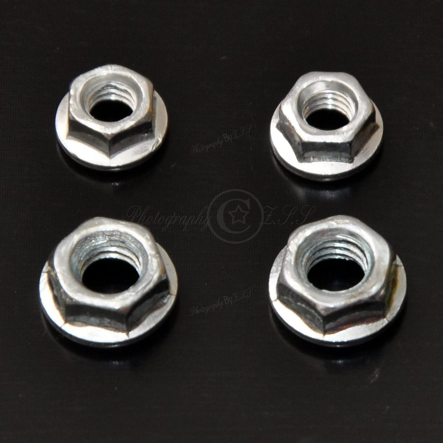 2x Aluminum M5+M6 Nut Hex Locknuts for Motorcycle Bike RC Model Repair Part