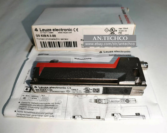 1 pcs LEUZE GS63B/6.3-S8 50128004 sensor