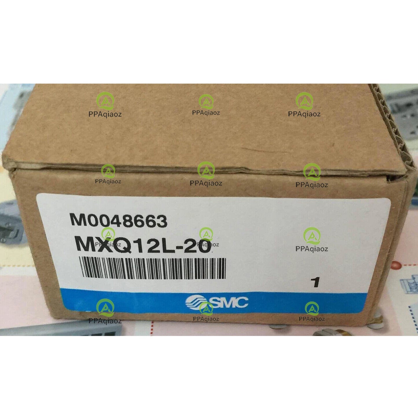 1pc  SMC MXQ12L-20 pneumatic cylinder Free shipping #P