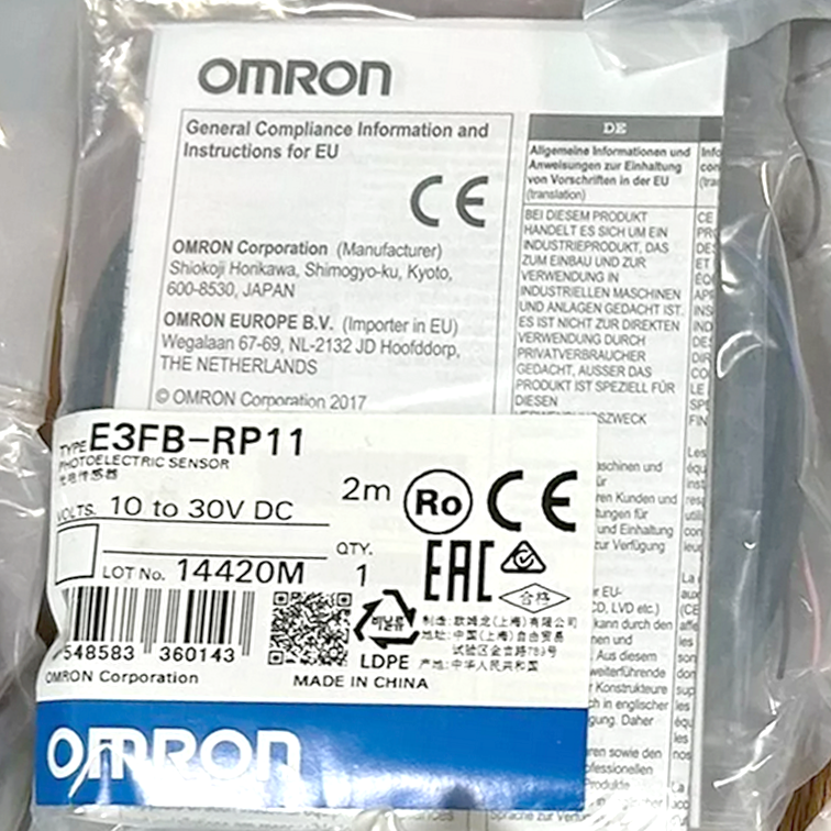 1PCS  Omron E3FB-DN11 E3FB-DN21 E3FB-DN12 E3FB-DN22 E3FB-DP11 E3FB-DP21