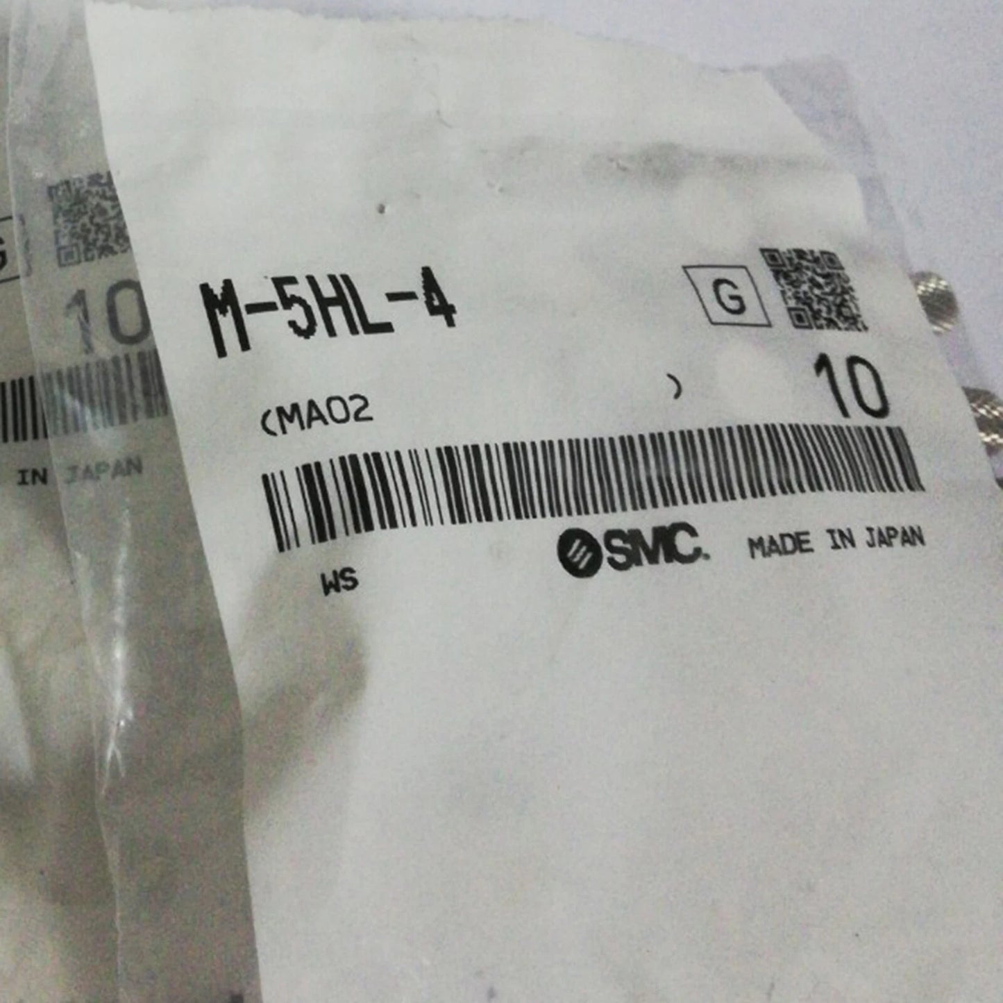 10pcs  SMC M-5HL-4 Mini mini connector Quality assurance #P