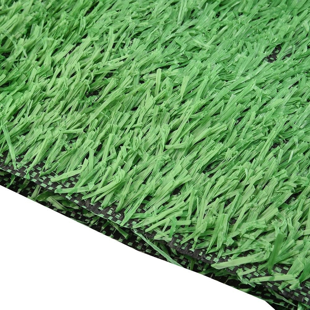Artificial Grass Carpet Green Fake Synthetic Garden Landscape Lawn Mat Turf,