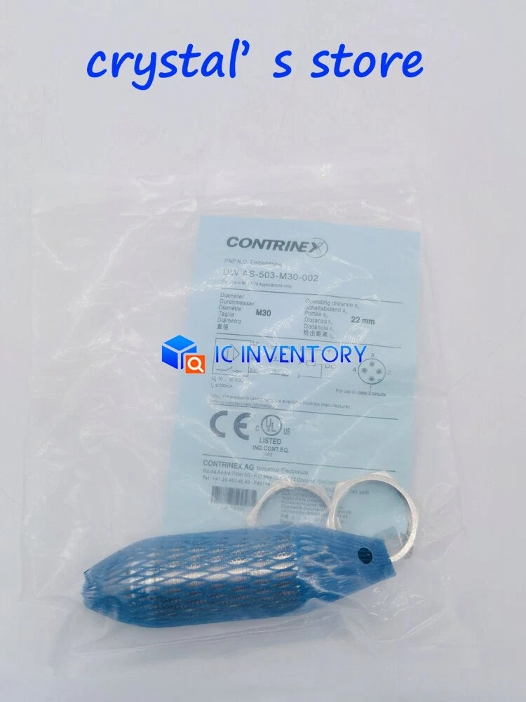 1PCS   ONES Contrinex proximity switch DW-AS-503-M30-002 #P