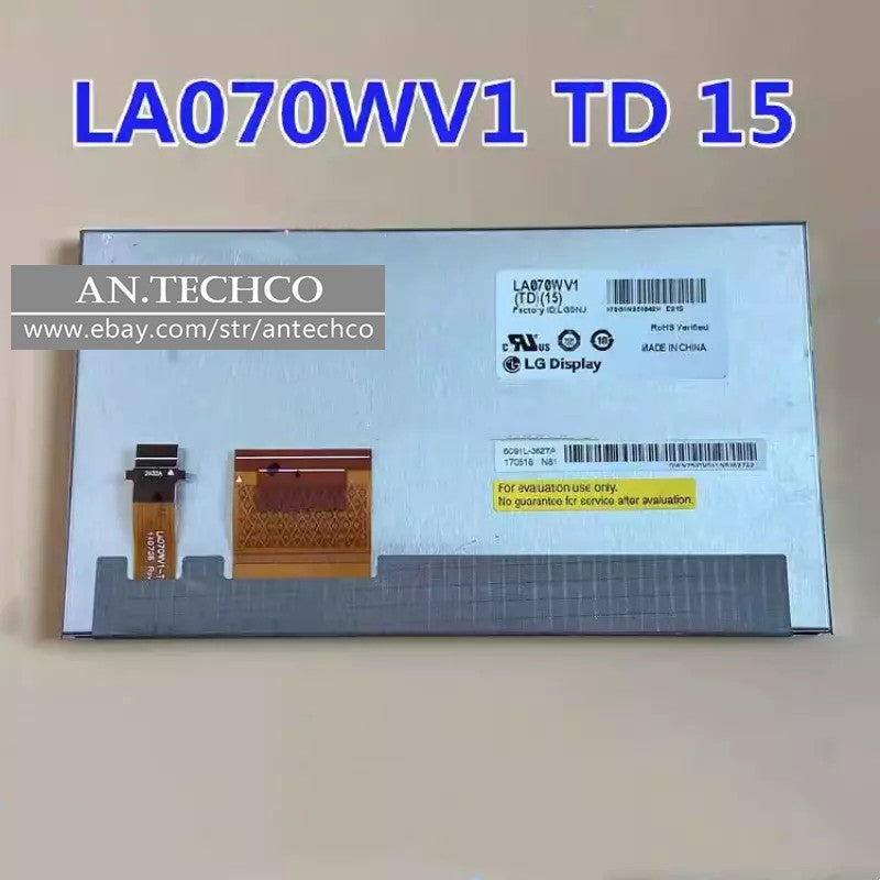 7 In For LG Display LA070WV1-TD15 LCD Display Screen Panel