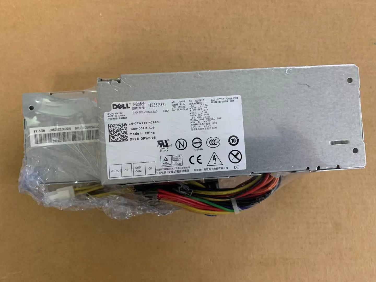 for  Power Supply Dell Optiplex 760 780 960SFF 235W PW116 R224M H235P-00