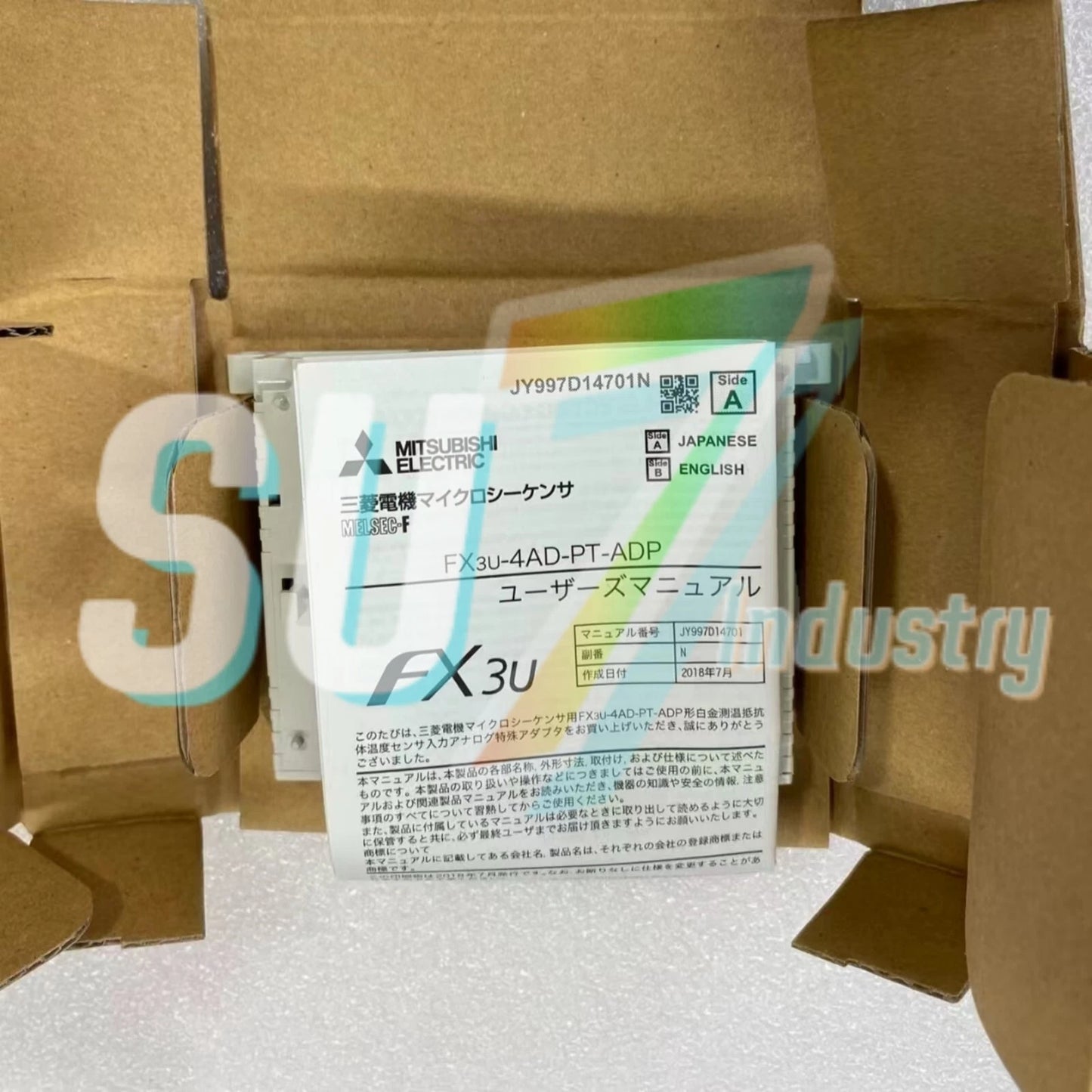 Mitsubishi FX3U-4AD-ADP PLC Module FX3U4ADADP# 1pcs