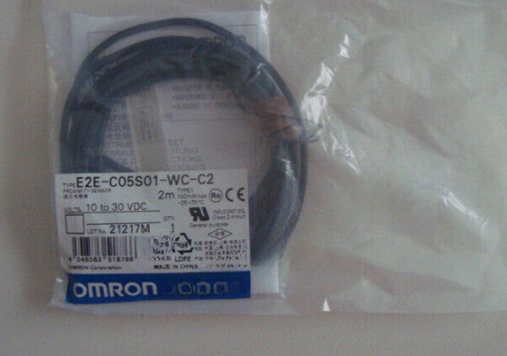 1PC  Omron E2E-C05S01-WC-C2 Proximity Sensor Free Shipping