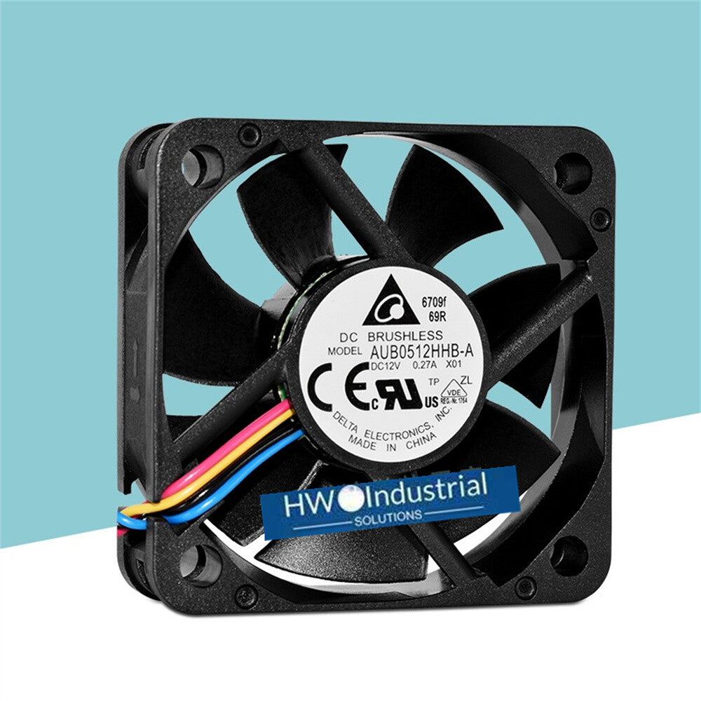 1/piece Delta AUB0512HB-A 5015 12V 0.27A 5CM High Airflow Chassis Cooling Fan