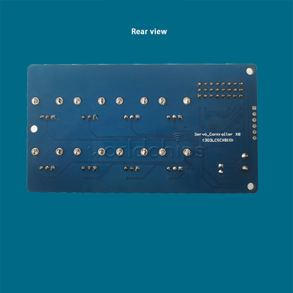8Channel Servos Knob Serial Port Control Module Futaba Steering Gear Debug MG995