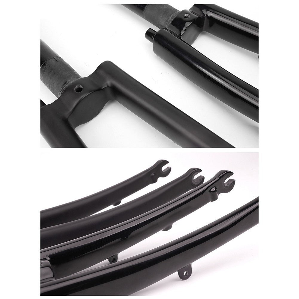 74MM Lightweight Carbon Bike Fork Perfect for Road Touring Foldable Bikes