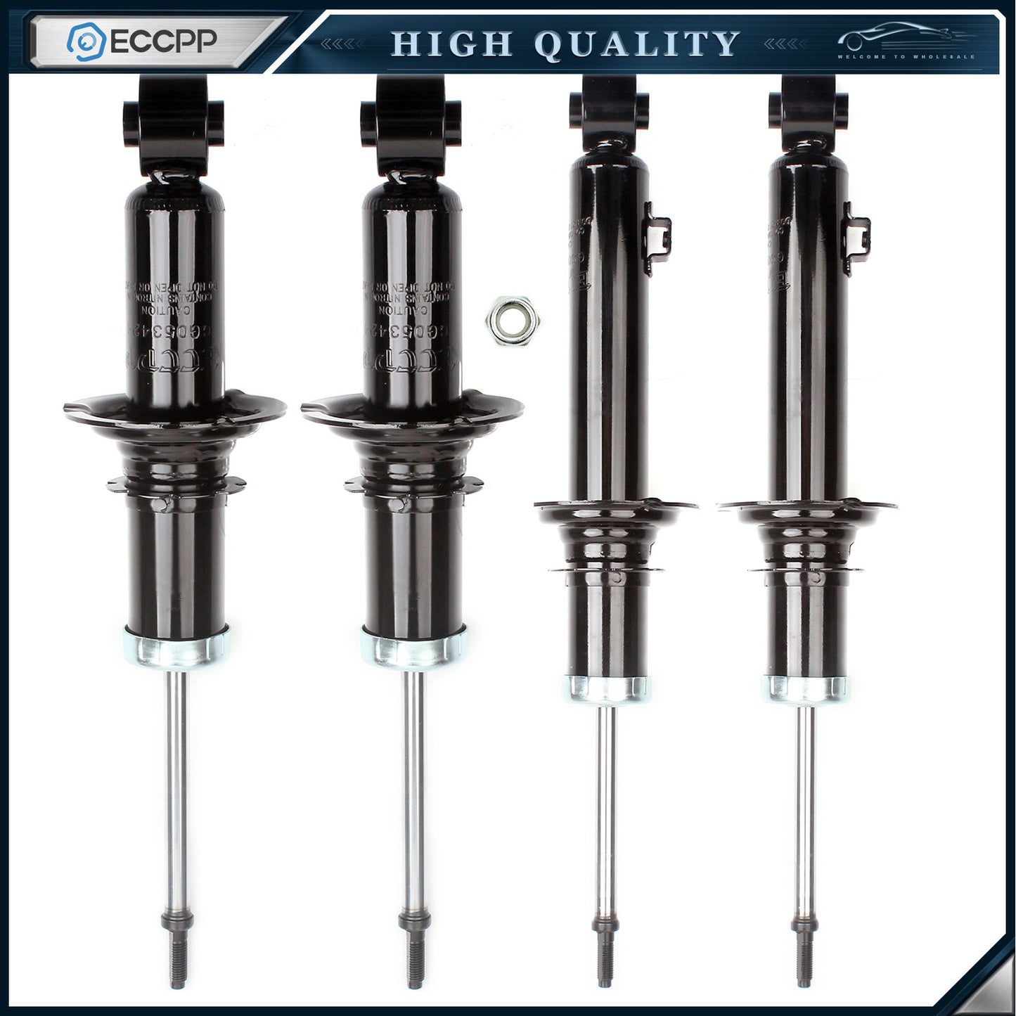 Front Rear Struts Shocks For 1990-1997 Mazda Miata Left Right ECCPP