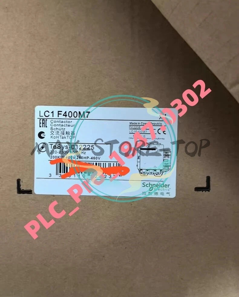 1PCS   Schneider LC1F400M7 3P 400A, 220V 50/60HZ Fast delivery
