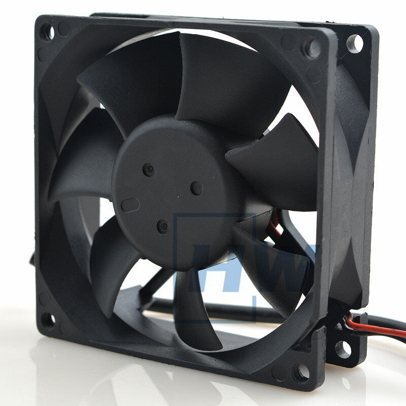 1PC  AFB0812H 8cm 8025 12V 0.24A Two-wire Chassis Power Cooling Fan