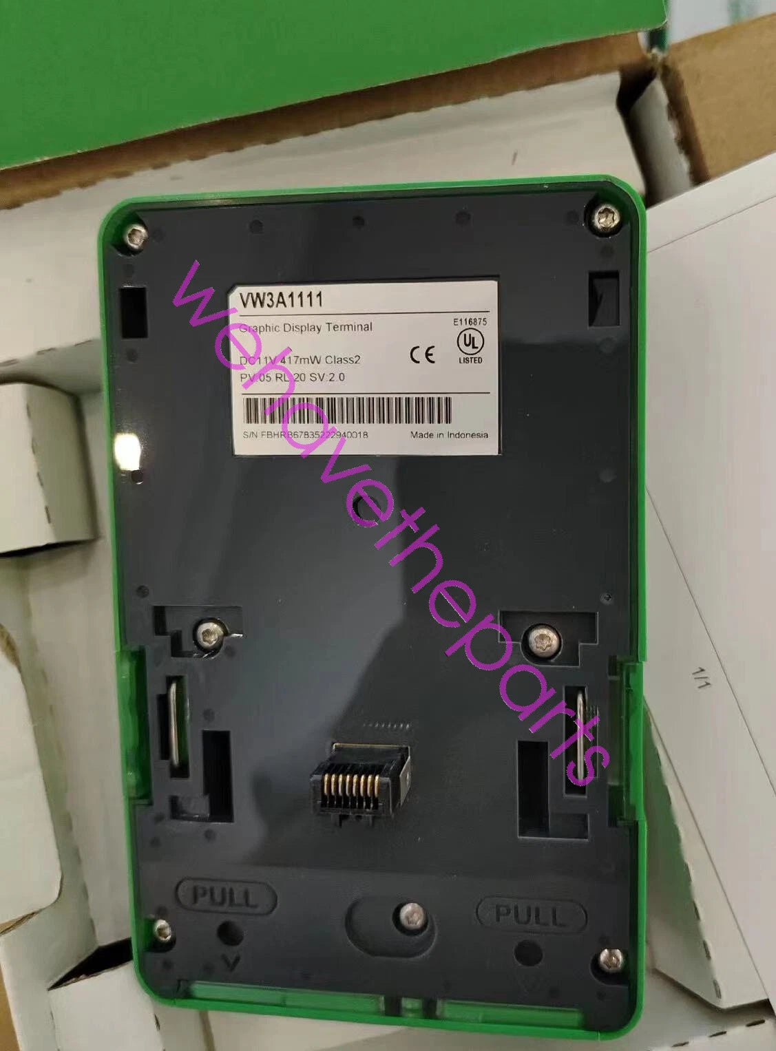 VW3A1111 GRAPHIC DIAPLAY TERMINAL MODULE FREE ping #P