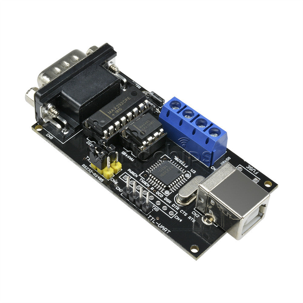 USB to Serial RS232/UART RS485/TTL DB9 Converter Adapter Module  FT232BM/BL