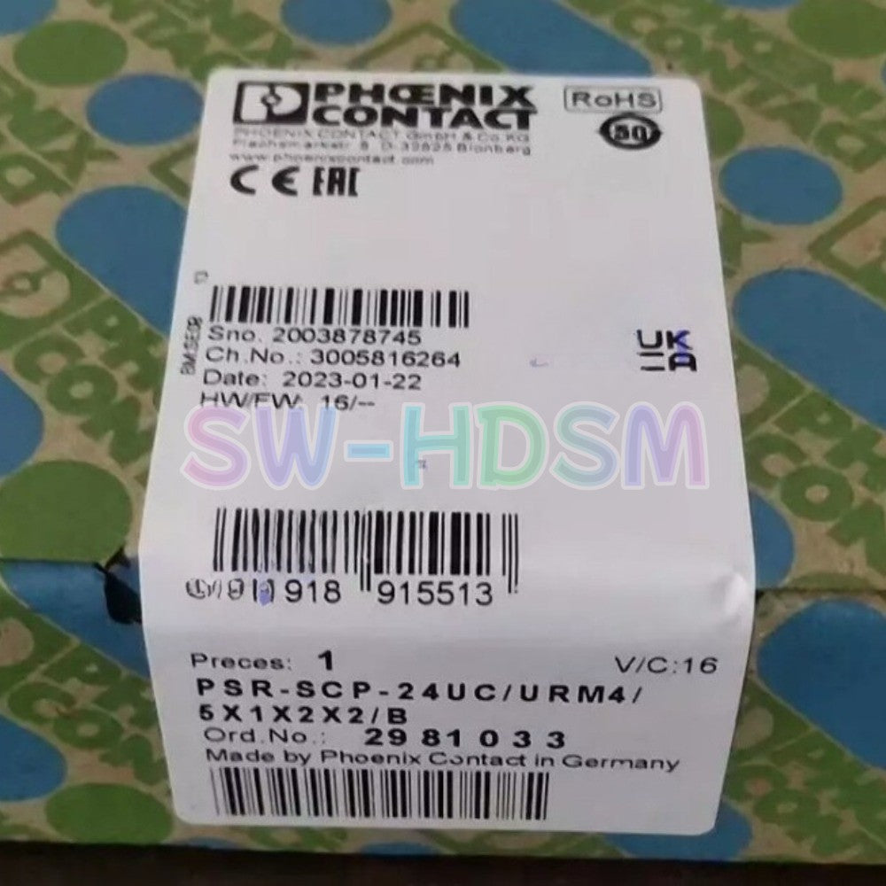 1PCS  for PHOENIX Contact PSR-SCP-24UC/URM4/5X1/2X2/B 2981033 Module